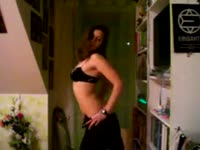 Light hearted new webcam girl modeling her skinny eighteen year old body for horny strangers